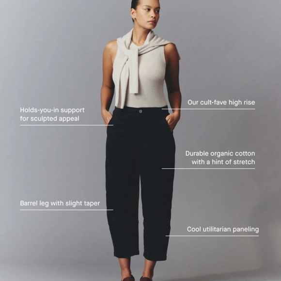 EVERLANE Off Duty Barrel Pant - Picture 2 of 10